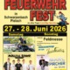 Feuwerwehr Fest Plakat Schwarzenbach 2 Tages Programm 27. und 28. Juni 2026