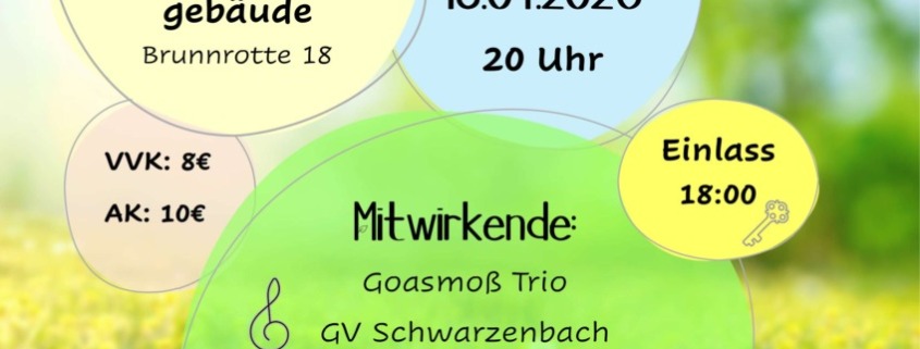 Einladung für den 24. Heimatabend in Schwarzenbach/Pielach am 18.4.2026, 20 Uhr in Brunnrotte 18, 3212