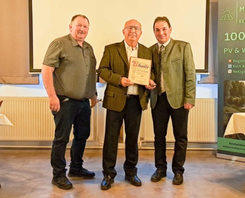 Ehrung Wehrberger Harald