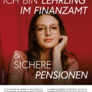 Lehrlingsausschreibung Finanzamt Poster