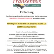 Nixhöhle 100 Jahre Schauhöhle Einladung 9. Mai 2026 3213 Frankenfels