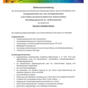 Stellenausschreibung Musikschule Vorsschau klein
