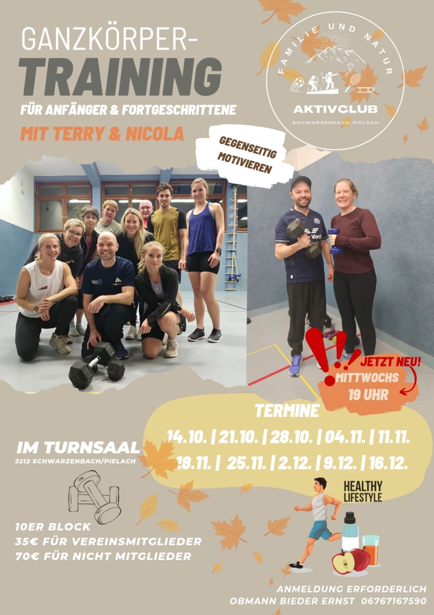 Einladung: Ganzkörper-Training